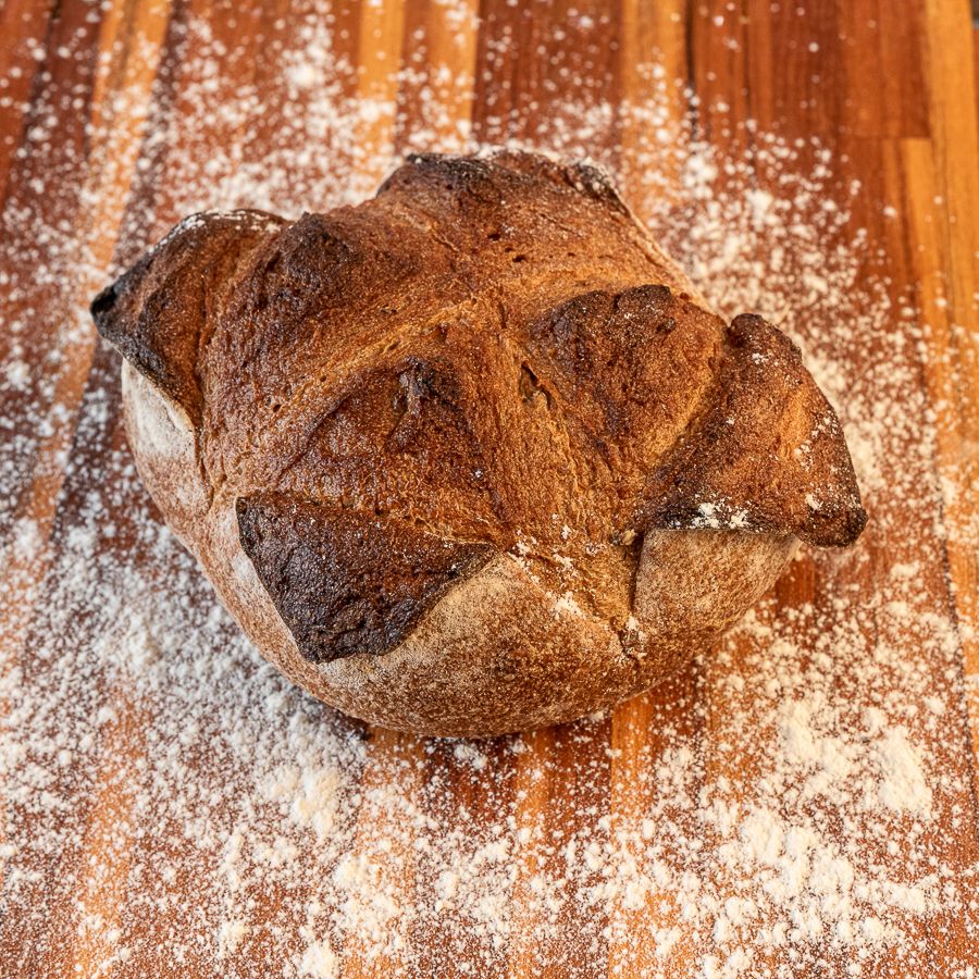 Pão da Casa Grâu: Blend Integral & Maturação 24h
