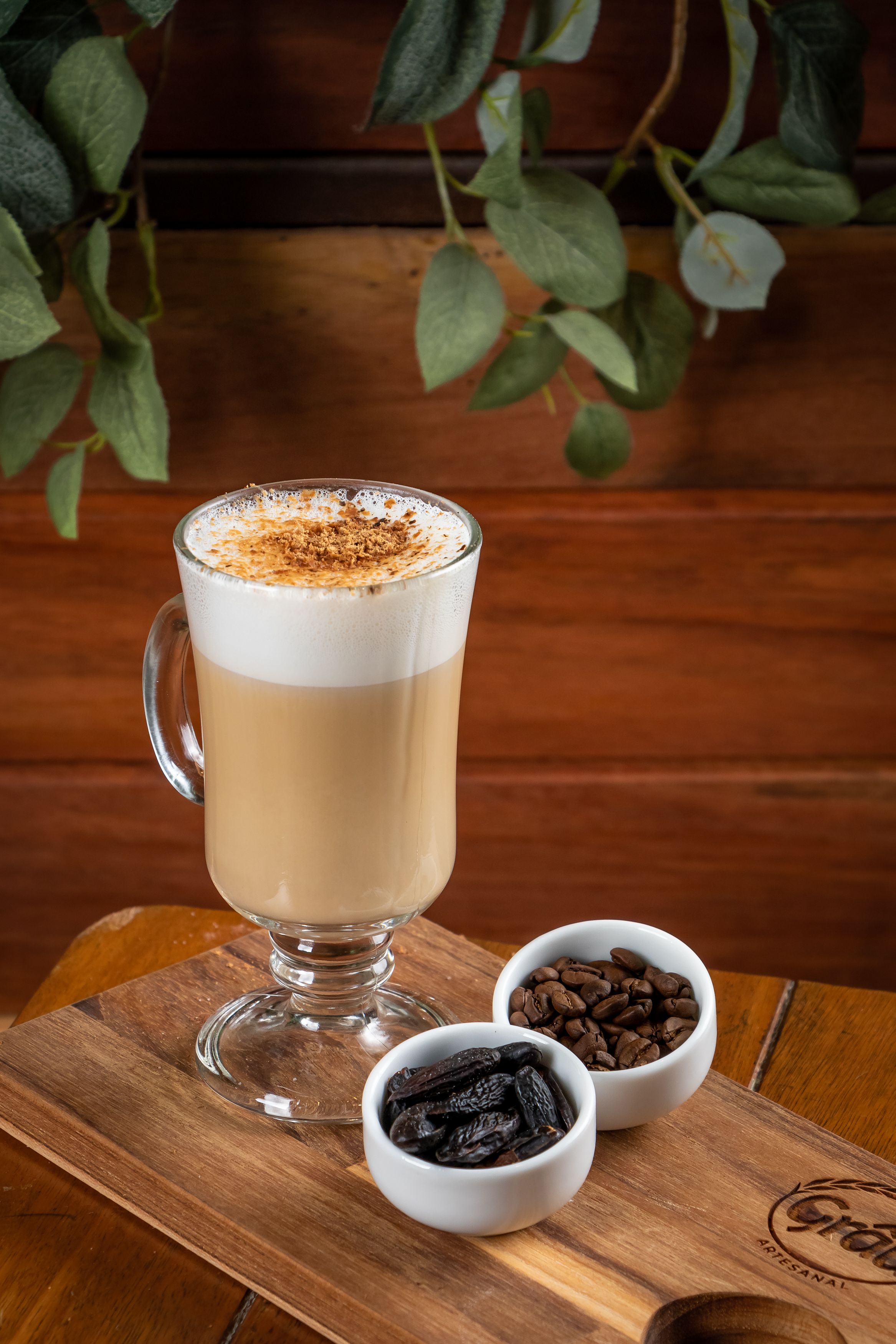 Cappuccino Grâu: Infusão de Cumaru & Leite de Coco