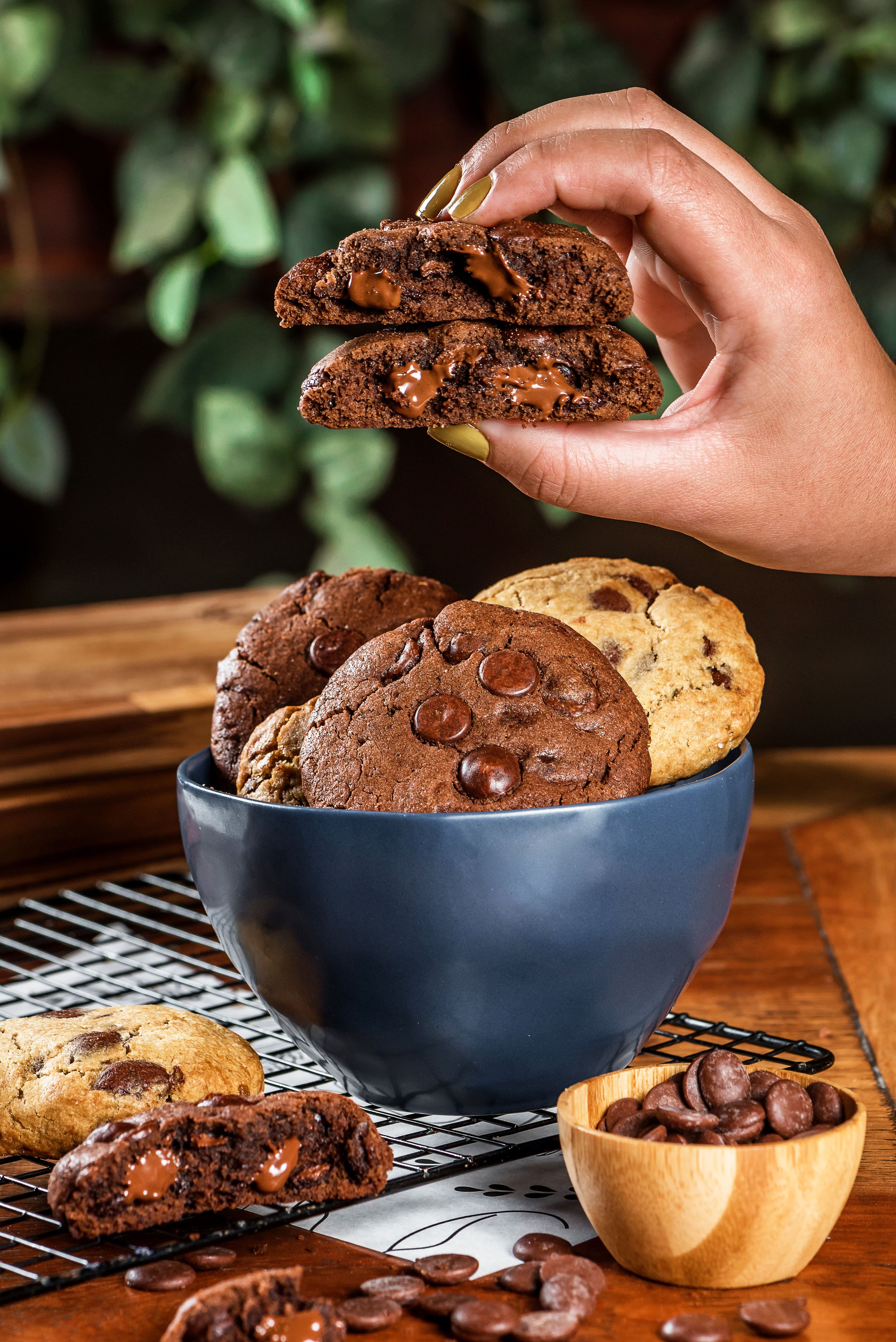 Cookie Grâu: Chocolate Nobre 50% (Tradicional ou Black)