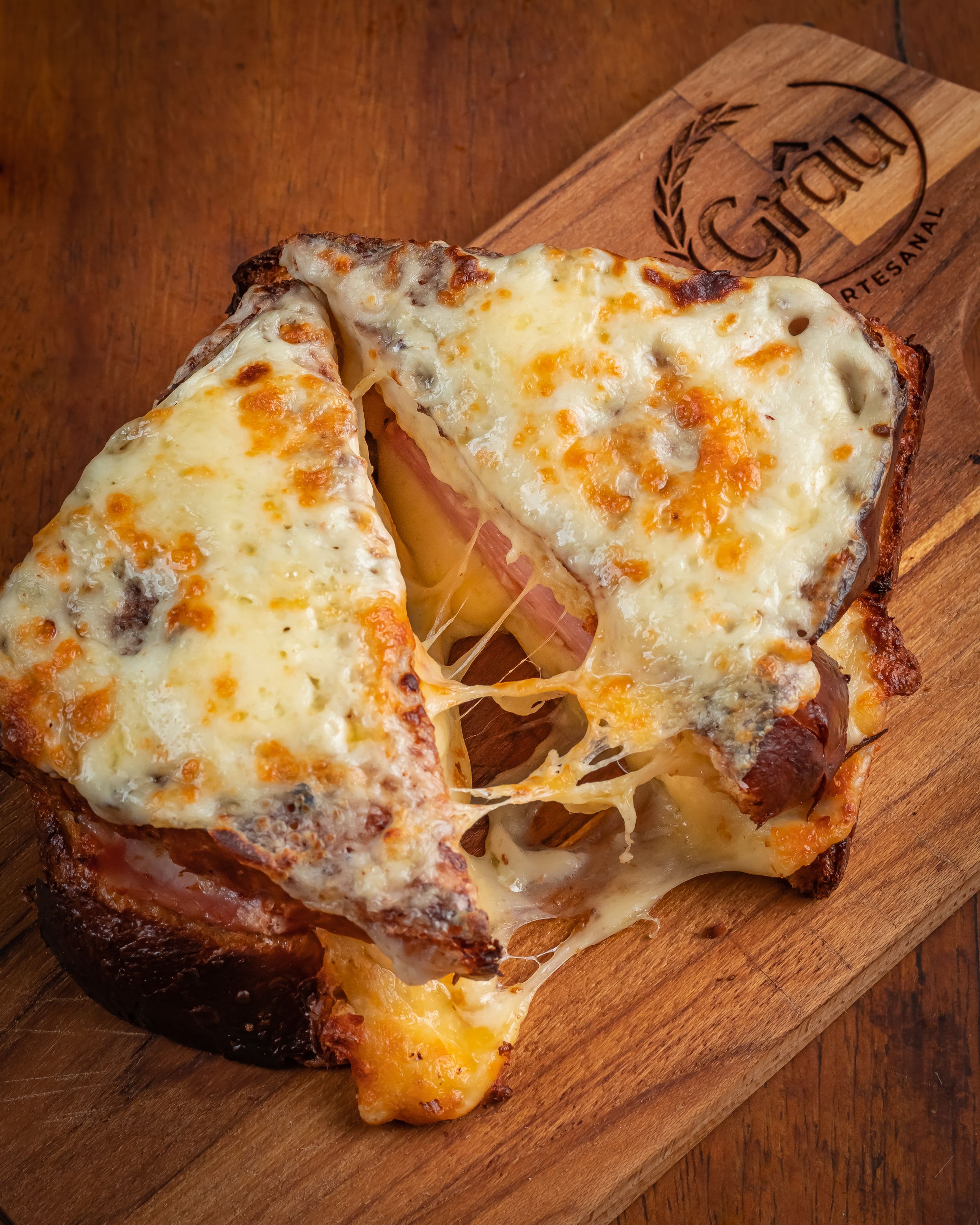 Leme Grâu: Croque Monsieur de Brioche & Bechamel Artesanal