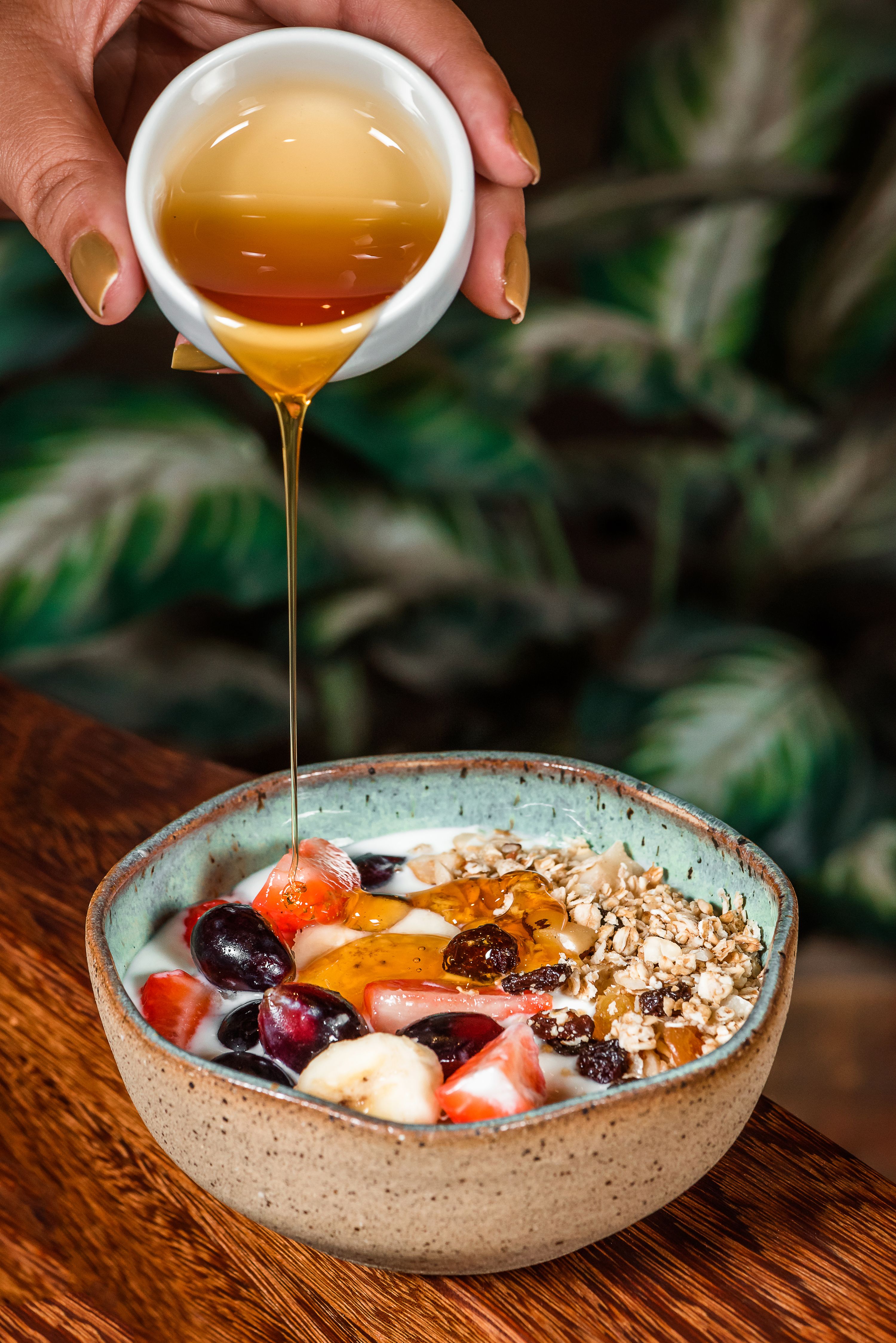 Iogurte Grâu: Probióticos, Mel Orgânico & Superfood Mix