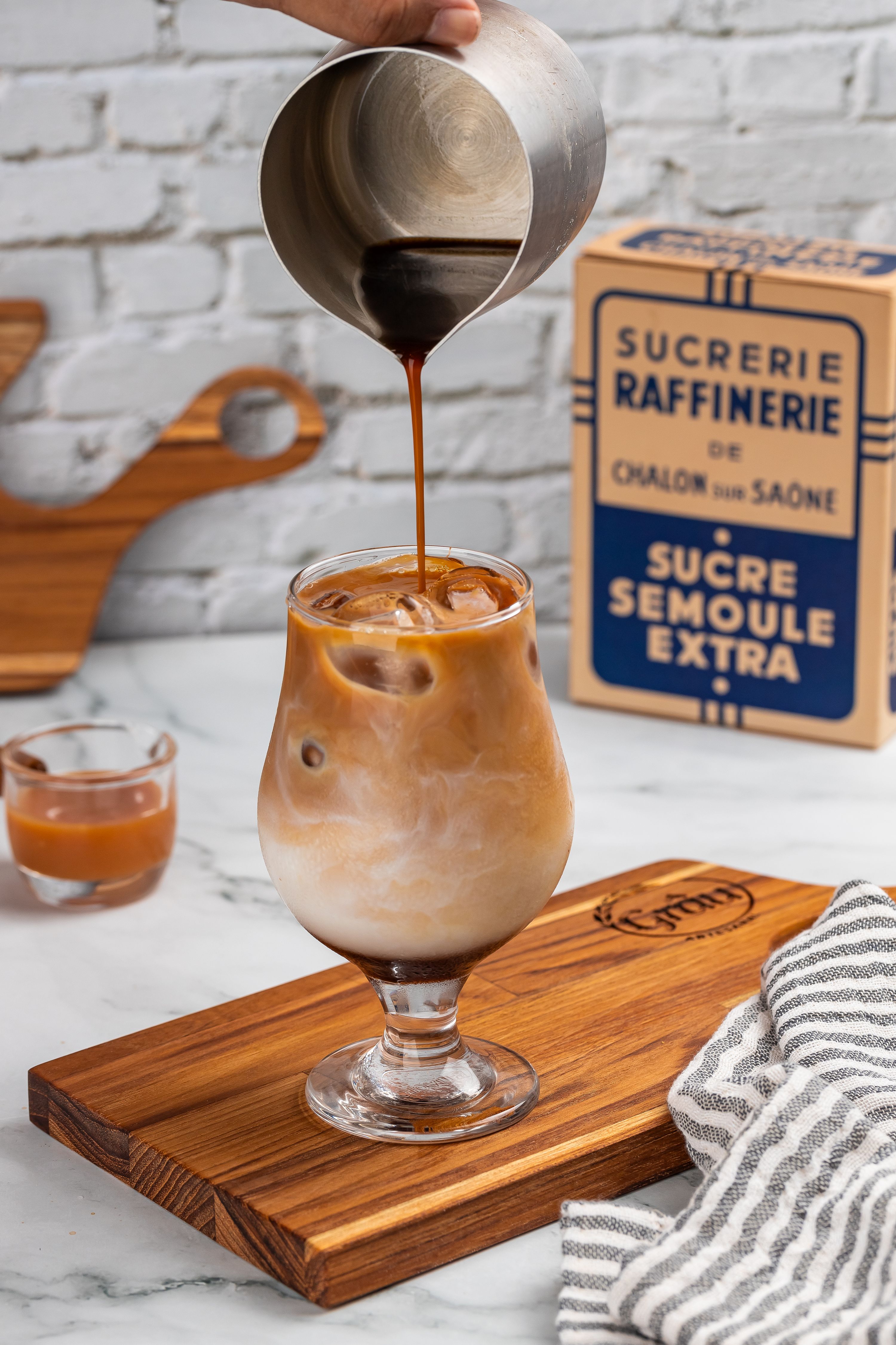 Ice Coffee Grâu: Double Shot, Baunilha & Caramelo Salgado