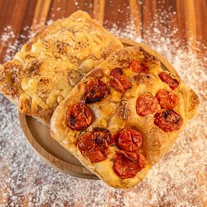 Focaccia de Alecrim & Flor de Sal Grâu